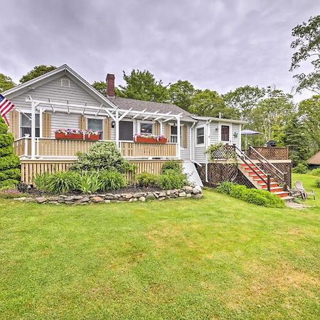 Charming East Boothbay Cottage With Large Yard! المظهر الخارجي الصورة