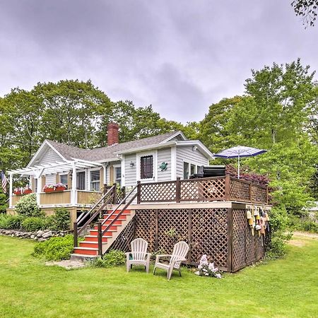 Charming East Boothbay Cottage With Large Yard! المظهر الخارجي الصورة