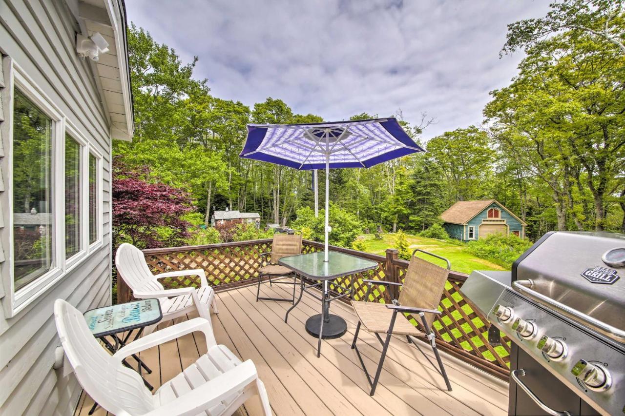 Charming East Boothbay Cottage With Large Yard! المظهر الخارجي الصورة