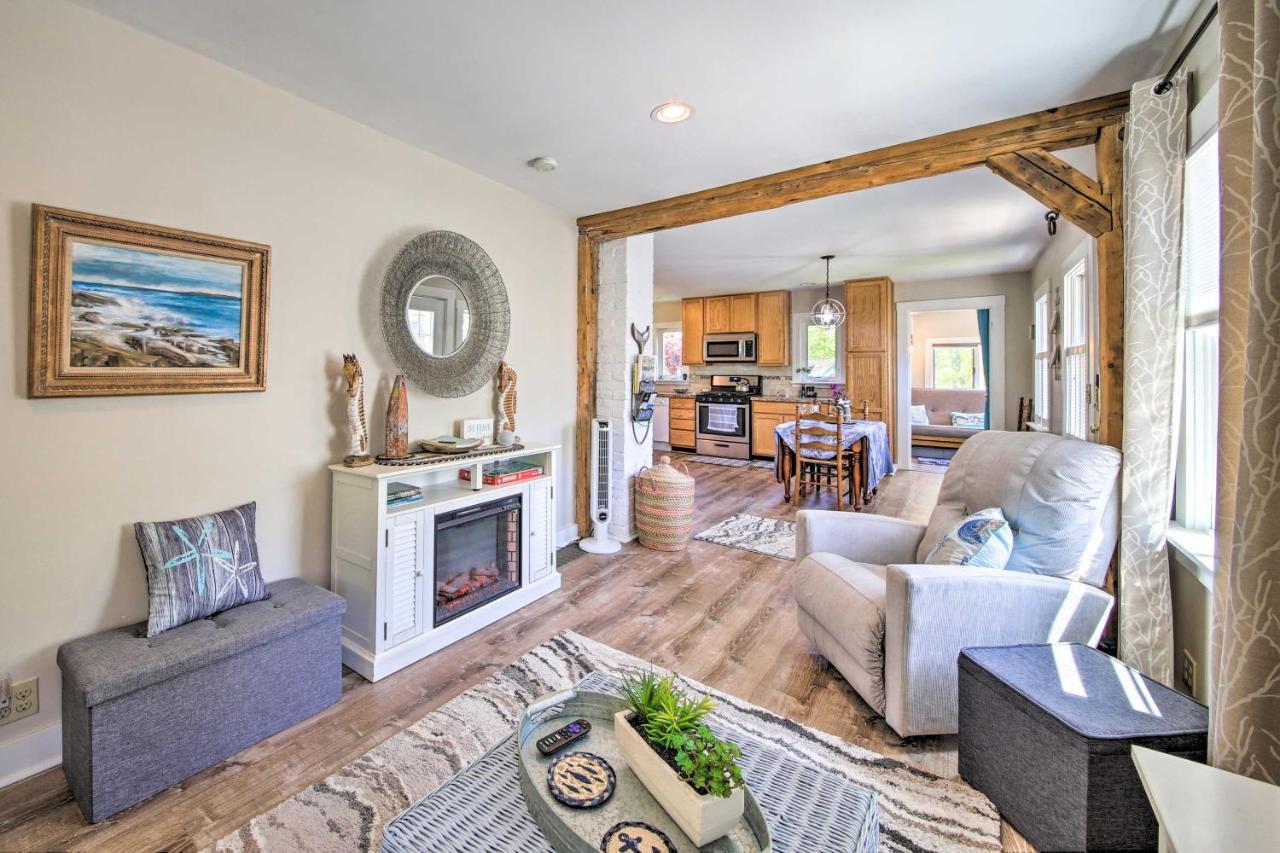 Charming East Boothbay Cottage With Large Yard! المظهر الخارجي الصورة
