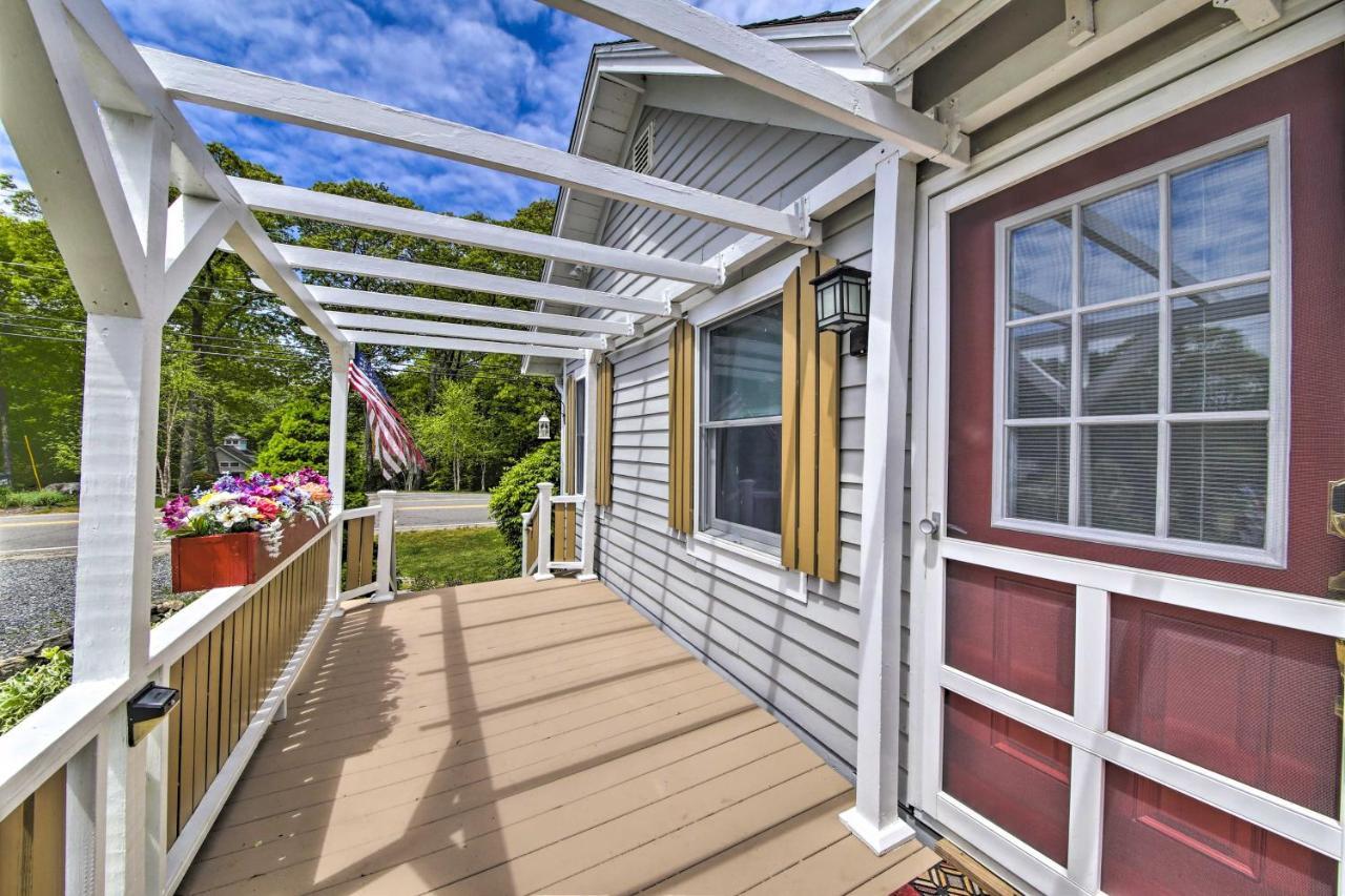 Charming East Boothbay Cottage With Large Yard! المظهر الخارجي الصورة