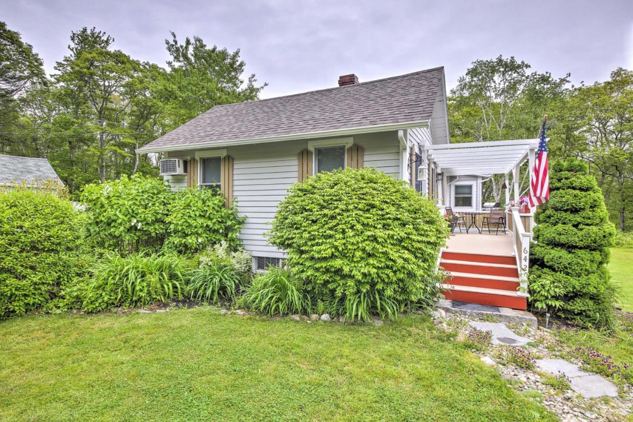 Charming East Boothbay Cottage With Large Yard! المظهر الخارجي الصورة